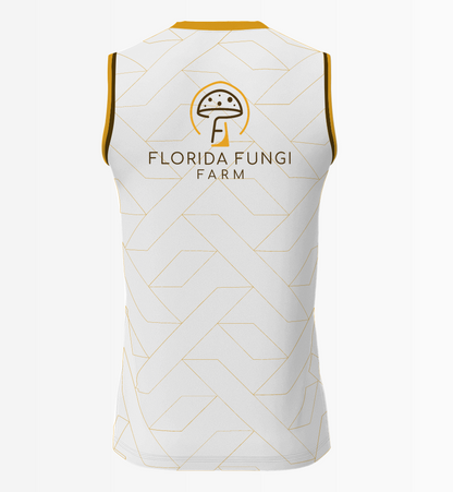 Florida Fungi Farm Sleeveless Basketball Style Jersey